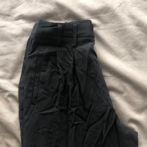 Light Before Dark black crop pants